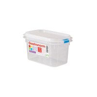 1-9 Gastronorm Polypropylene Container with Colour Coded Clips